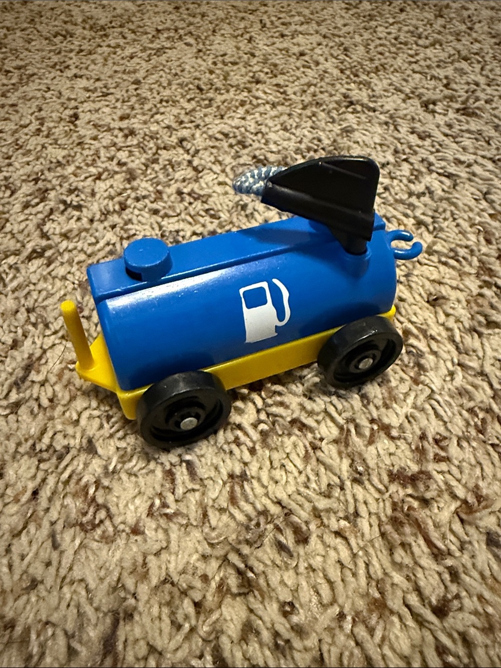 Fisher Price Blue & Yellow Fuel Tank Little People Play Family